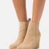 Anna Field Leather Winter Boot - Bottines À Talons Hauts - Beige 2 Anna Field Leather Winter Boot - Bottines À Talons Hauts - Beige -Anna Field Soldes 060b490da124428b8382400e5b65d2fd
