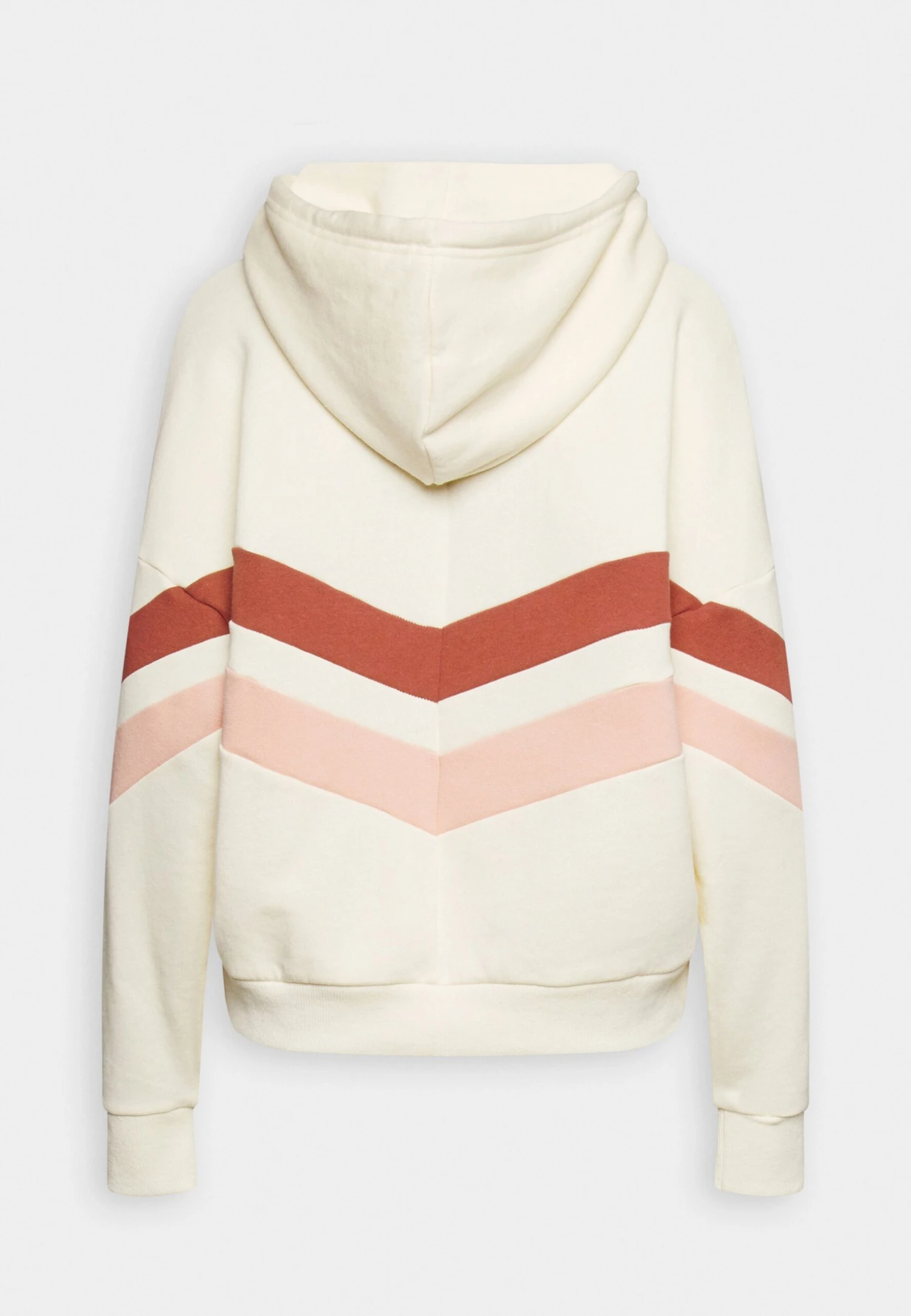 Even&Odd Sweatshirt - White/Brown/Pink 4 Even&Odd Sweatshirt - White/Brown/Pink - Image 2
