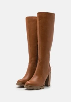 Anna Field Bottes À Talons Hauts - Cognac -Anna Field Soldes 0d736aa8acf44bc89badfe007b3c2a48