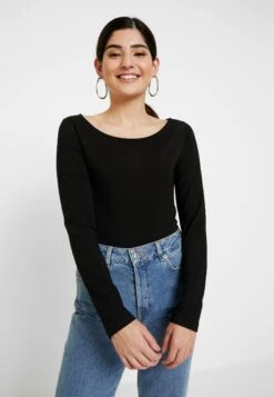 2Pack - T-Shirt À Manches Longues - Black/White -Anna Field Soldes 11143436d466448f8a1e0124a20678b6