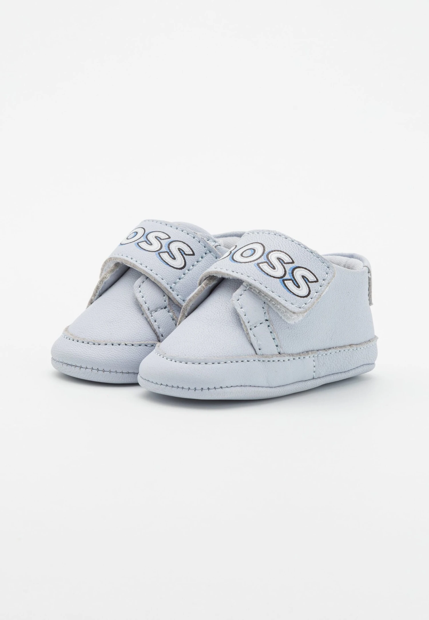 BOSS Kidswear Slippers - Cadeau De Naissance - Pale Blue 4 BOSS Kidswear Slippers - Cadeau De Naissance - Pale Blue - Image 2