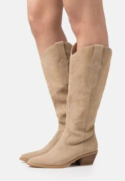 Meilleures ventes 11 Anna Field Leather - Santiags - Beige