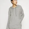 CALVIN KLEIN UNDERWEAR Ease Hoodie - Haut De Pyjama - Grey Heather -Anna Field Soldes 1f4b63b240ea40a49e44408e6f629d61