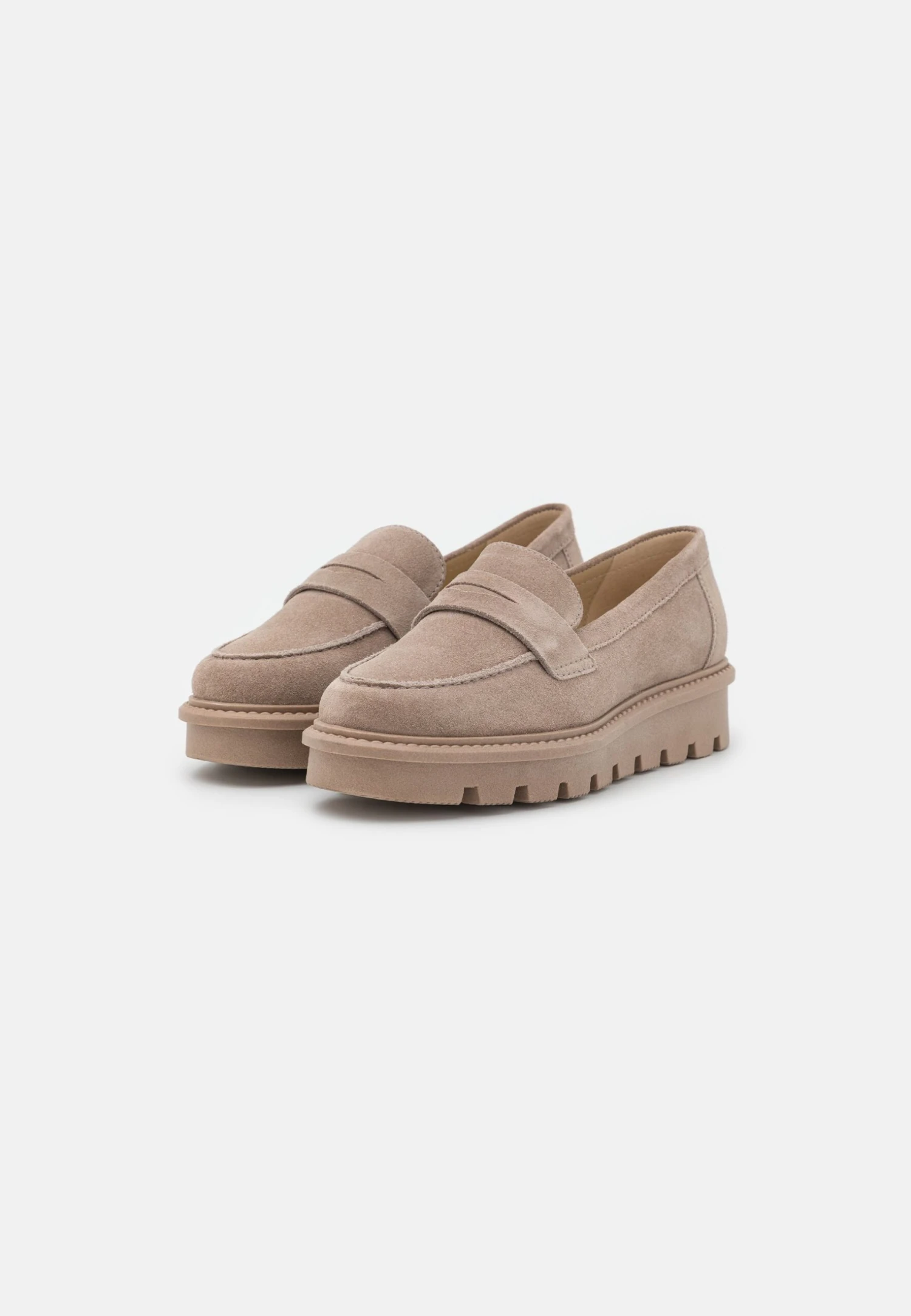 Comfort Leather - Mocassins - Taupe 5 Comfort Leather - Mocassins - Taupe - Image 3