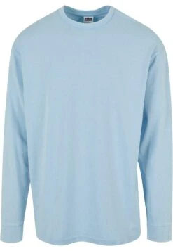 URBAN CLASSICS Heavy Boxy Acid Wash Longsleeve - T-Shirt À Manches Longues - Balticblue