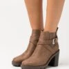 Bottines À Talons Hauts - Taupe -Anna Field Soldes 35b3b01d6bca4c7185678d0179639104