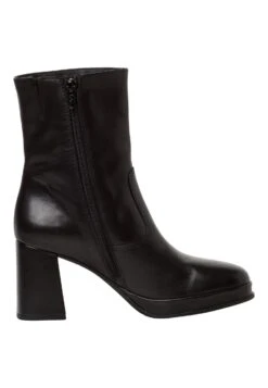 Tamaris Bottines À Talons Hauts - Black Leather -Anna Field Soldes 3c7a926e7bb043d0817e142378d95245