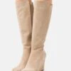 Anna Field Leather - Bottes Compensées - Beige -Anna Field Soldes 4002c1c6642e4ae382b206acdb761c4c