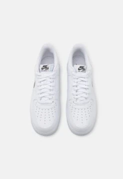 Nike Sportswear Air Force 1 Unisex - Baskets Basses - White/Ash/Black/Light Silver/Bright Mandarin -Anna Field Soldes 468665d96b464c3b87297be18d32dc71