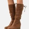 Anna Field Bottes Compensées - Cognac -Anna Field Soldes 4e6868d5f40b4ff4b25c22af7d955e10
