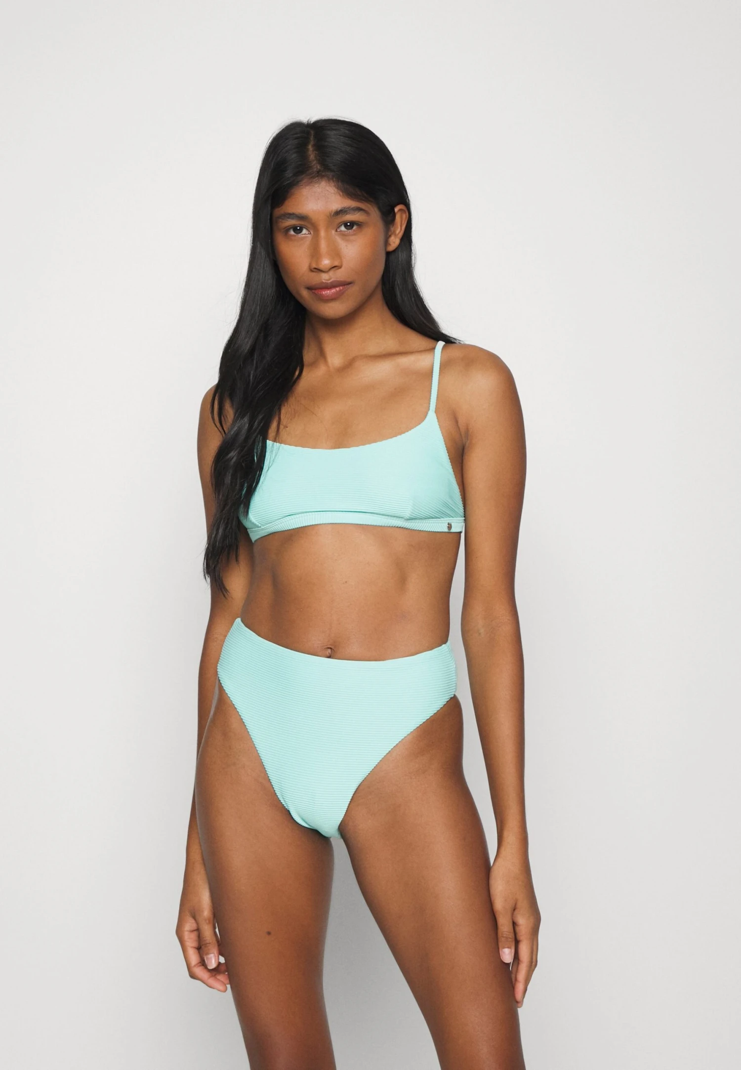 Seafolly Bralette High Rise Set - Bikini - Aruba Blue 4 Seafolly Bralette High Rise Set - Bikini - Aruba Blue - Image 2