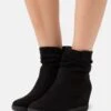 Anna Field Winter Boot - Bottines Compensées - Black 1 Anna Field Winter Boot - Bottines Compensées - Black -Anna Field Soldes 647b344f479e4770bec6659ef9b772cc