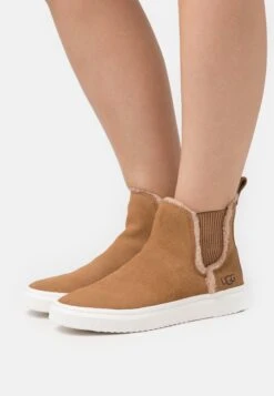 Ugg Alameda Chelsea - Boots À Talons - Chestnut