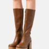 MTNG Setenta - Bottes À Plateau - Brown -Anna Field Soldes 6830392773cc4d45951469860fc17976