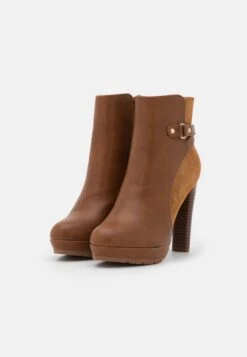 Anna Field Bottines À Plateau - Cognac -Anna Field Soldes 6ec0148e4e7545d6be7aae31e130e613