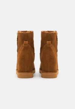 Anna Field Leather Winter Boot - Boots À Talons - Cognac -Anna Field Soldes 71acaf1ed93f4e8bb0d3584c9276be4d