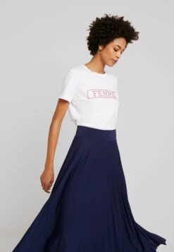 Anna Field Plisse A-Line Midi Skirt - Jupe Trapèze - Maritime Blue -Anna Field Soldes 7ab564a26da040e68012a316977b7a10