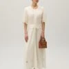 CLAUDIE PIERLOT Radeau - Robe Longue - Ecru 2 CLAUDIE PIERLOT Radeau - Robe Longue - Ecru -Anna Field Soldes 85287a854c9743489fb65d5cd6c69c22