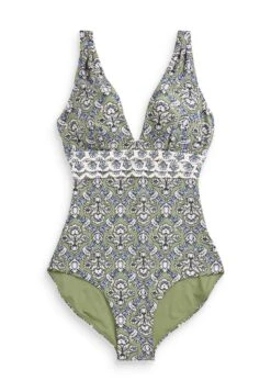 Next Tan Spot Plunge - Maillot De Bain - Green Woodblock 11 Next Tan Spot Plunge - Maillot De Bain - Green Woodblock -Anna Field Soldes 9636db04a1bc47828d8f43c64879bd7a