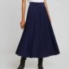 Anna Field Plisse A-Line Midi Skirt - Jupe Trapèze - Maritime Blue -Anna Field Soldes 9c4060d1a0304200b78aca3a1eb3f70e