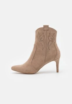Anna Field Bottines À Talons Hauts - Taupe -Anna Field Soldes a0ad66cd4c08424aa32db02048c3f366