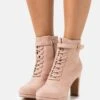 Bottines À Lacets - Light Pink 2 Bottines À Lacets - Light Pink -Anna Field Soldes ae24a3aa17a14e2b8b3a060160935e11
