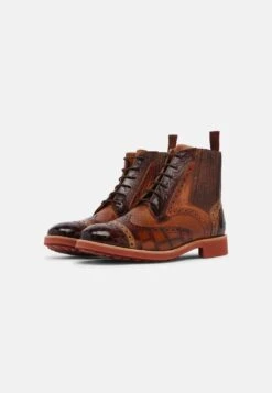 MELVIN & HAMILTON Amelie 17 - Bottines À Lacets - Brown -Anna Field Soldes aeca52bd2de646dfa3230dba8aefb70e