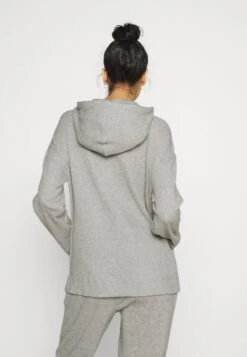 CALVIN KLEIN UNDERWEAR Ease Hoodie - Haut De Pyjama - Grey Heather -Anna Field Soldes b6e60b20e33745cf874795f6094eb32f