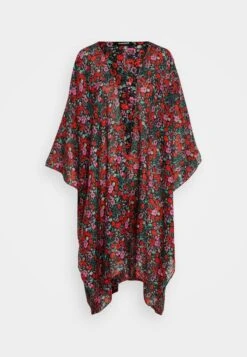 Even&Odd Floral - Veste Légère - Red -Anna Field Soldes c065489f3ea147759aeb24966ae3ae0a