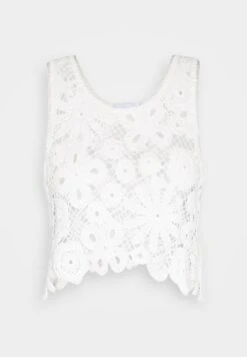 Vila Vimana Crop - Débardeur - Snow White -Anna Field Soldes c5c5b119365f4aea9014c58e4387ad72