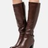 Anna Field Bottes À Talons Hauts - Dark Brown -Anna Field Soldes d120f5a007054e888bd288722c4c8a75