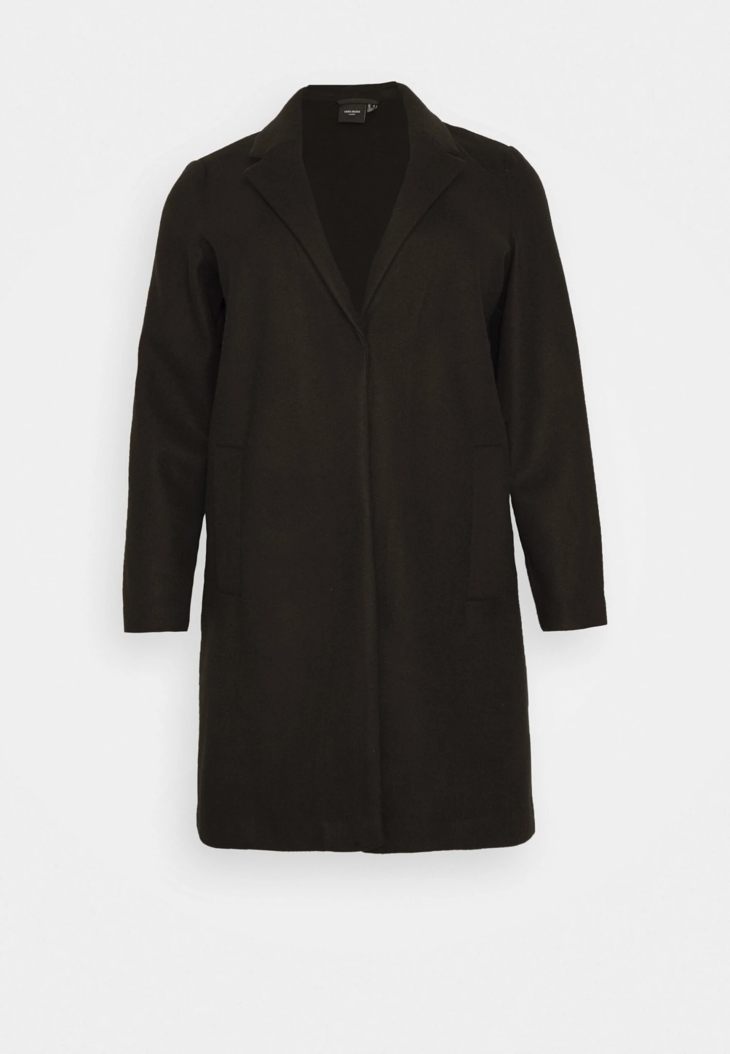 Vero Moda Curve Vmcpop Coat - Manteau Classique - Black 7 Vero Moda Curve Vmcpop Coat - Manteau Classique - Black - Image 5