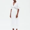 CLAUDIE PIERLOT Rivage - Robe De Jour - Blanc -Anna Field Soldes dabb8839b1644c7784ddc53024ec0dde