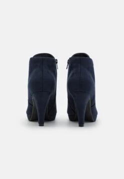 Anna Field Bottines À Talons Hauts - Dark Blue -Anna Field Soldes e417d78747ba4756b0de336622f9ea33
