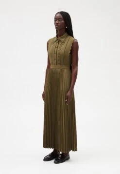 CLAUDIE PIERLOT Respect - Robe Chemise - Lichen -Anna Field Soldes e95a50dc8688414ab5adae03841edb44