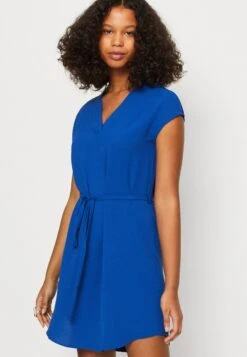 Vila Vijosa Belt Dress - Robe De Jour - Mazarine Blue -Anna Field Soldes f0819567b60246efb938dd37161d8033