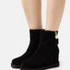 Anna Field Leather Winter Boot - Boots À Talons - Black -Anna Field Soldes f1d70edb8fbf441cab5ebd179f76f8f0