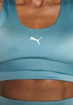 Puma Mid Impact Strong Shine Bra - Brassières De Sport À Maintien Normal - Bold Blue -Anna Field Soldes f44d4a7d59f441c0a5d1af420710b7b1