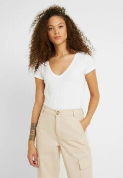 2 Pack - T-Shirt Basique - Black/White 10 2 Pack - T-Shirt Basique - Black/White -Anna Field Soldes fddda8fa295b41c38b58f8aecee7eb9e