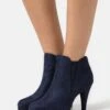 Anna Field Bottines À Talons Hauts - Dark Blue -Anna Field Soldes ff99fccb6b73457a9d48b1bd5f320dd8